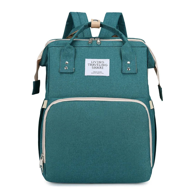 Sac à Langer Multifonction – Convertible en Lit Bébé Portable