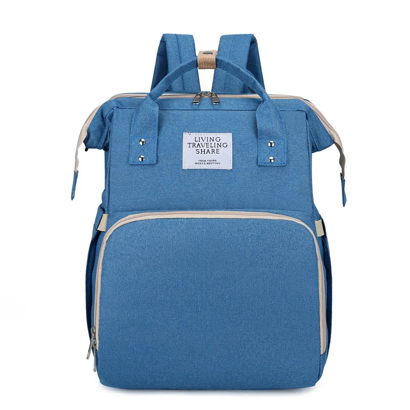 Sac à Langer Multifonction – Convertible en Lit Bébé Portable