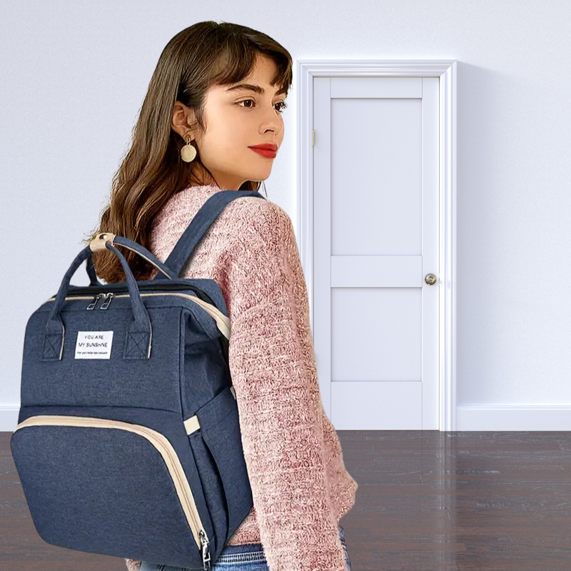 Sac à Langer Multifonction – Convertible en Lit Bébé Portable