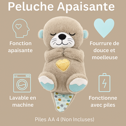SnoozyHug – Peluche Apaisante avec Respiration