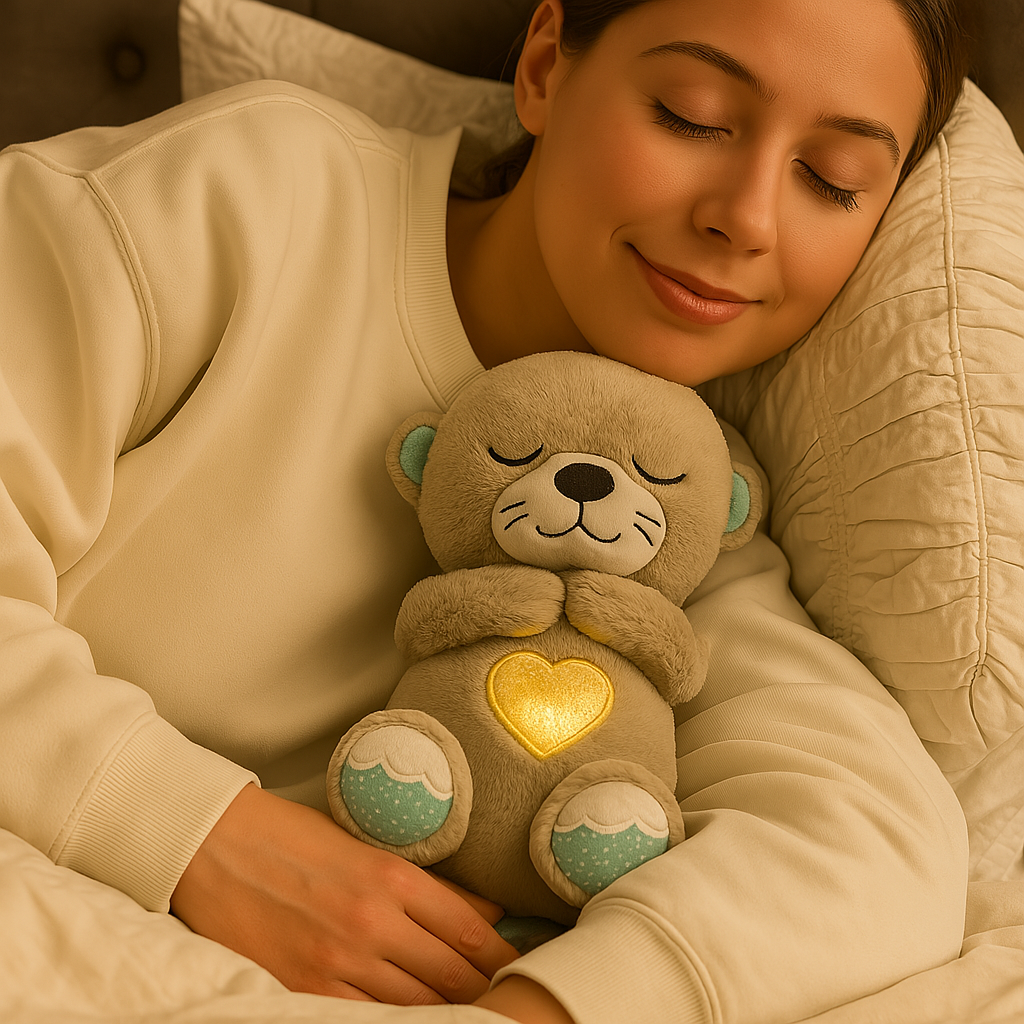 SnoozyHug – Peluche Apaisante avec Respiration