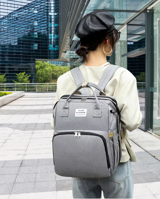 Sac à Langer Multifonction – Convertible en Lit Bébé Portable