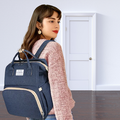 Sac à Langer Multifonction – Convertible en Lit Bébé Portable