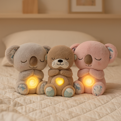 SnoozyHug – Peluche Apaisante avec Respiration