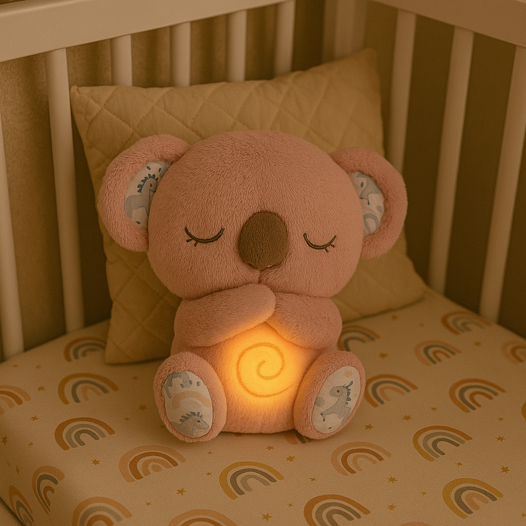 SnoozyHug – Peluche Apaisante avec Respiration